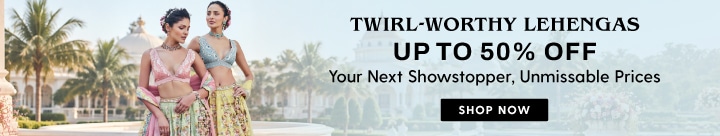 clothing/lehenga/?discount_label=1_20-21_30-31_40-41_50-51_60&utm_source=Homepage&utm_medium=ThinBanner&utm_campaign=LehnegasUpto50-banner