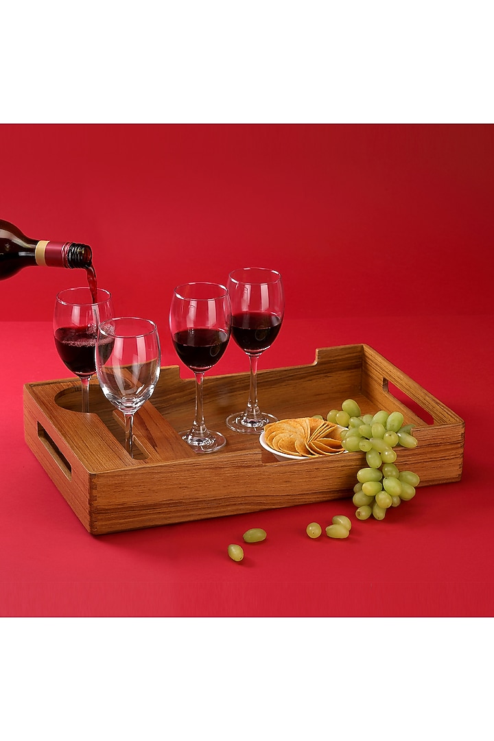 Brown Premium Teak Wood Serveware by Utopia Choice at Pernia's Pop Up Shop