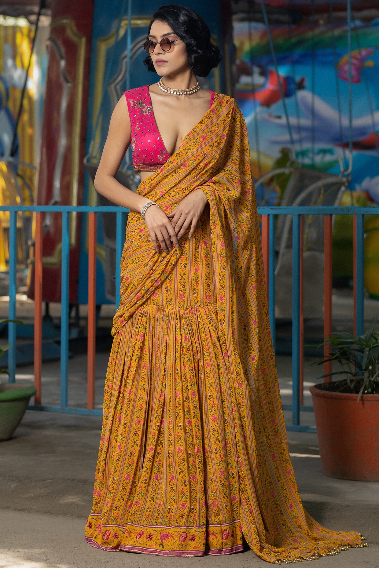 Update 199+ lehenga skirt from saree latest