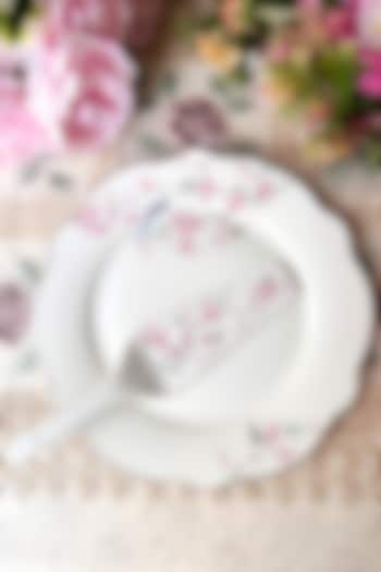 White & Pink Finest Premium Porcelain Snack Set by Vigneto at Pernia's Pop Up Shop