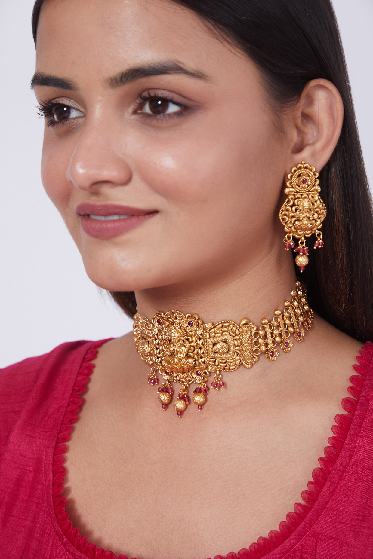 Lakshmi shop choker necklace