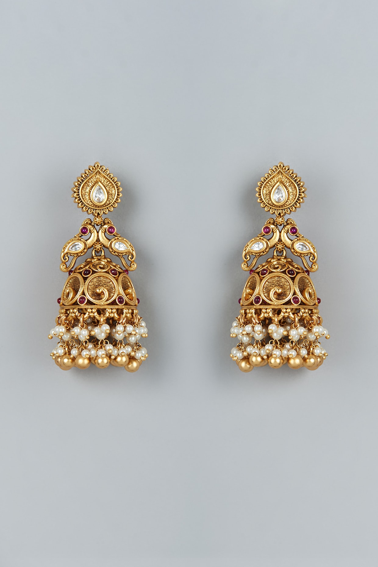 Zoë Chicco 14k Gold Mixed Prong Diamond Double Drop Earrings – ZOË CHICCO