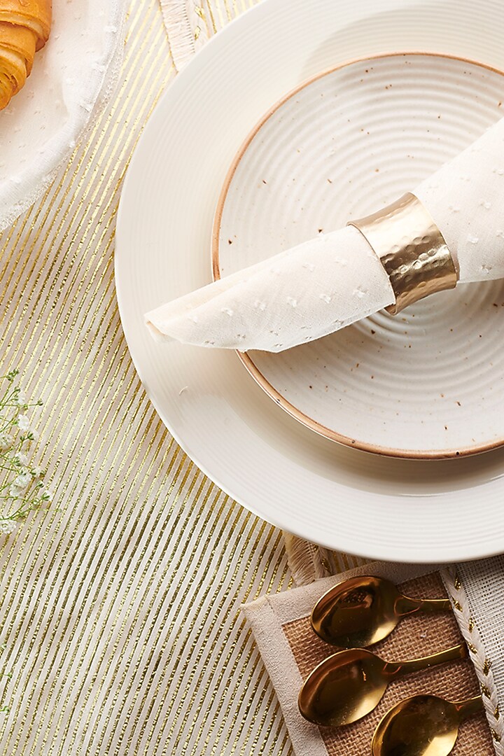 Ivory Breezy Morning Set (Set of 13) by Rishi & Vibhuti - Homeware at Pernia's Pop Up Shop