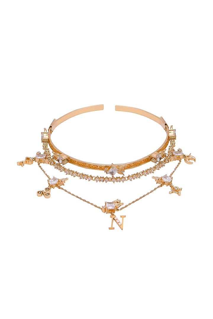Gold Plated Handcrafted Choker Necklace by Opalina at Pernia's Pop Up Shop