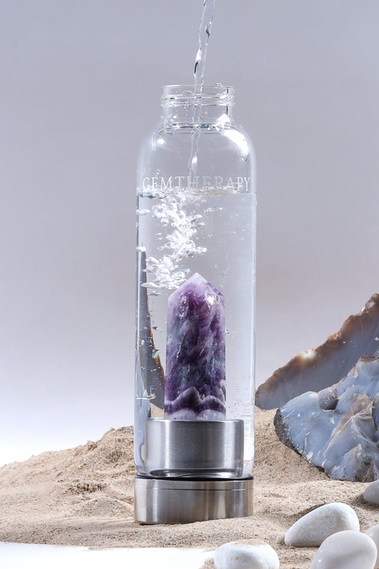 Crystal drink deals bottle