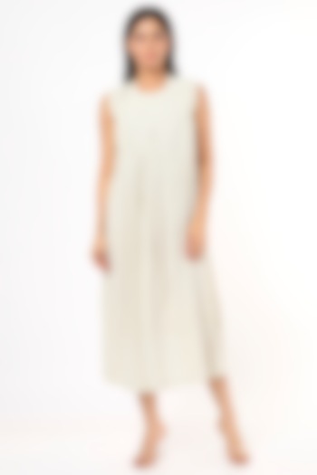 White Striped Dress by 3X9T