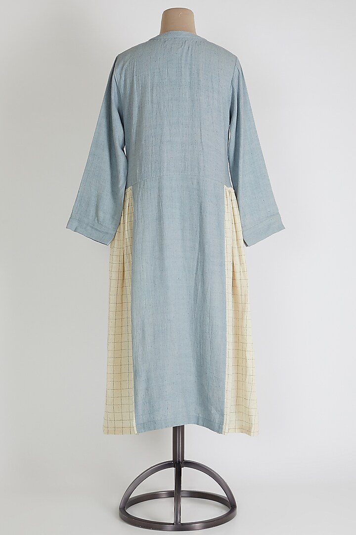 Grey Summer Dress With Pockets by 3X9T at Pernia's Pop Up Shop