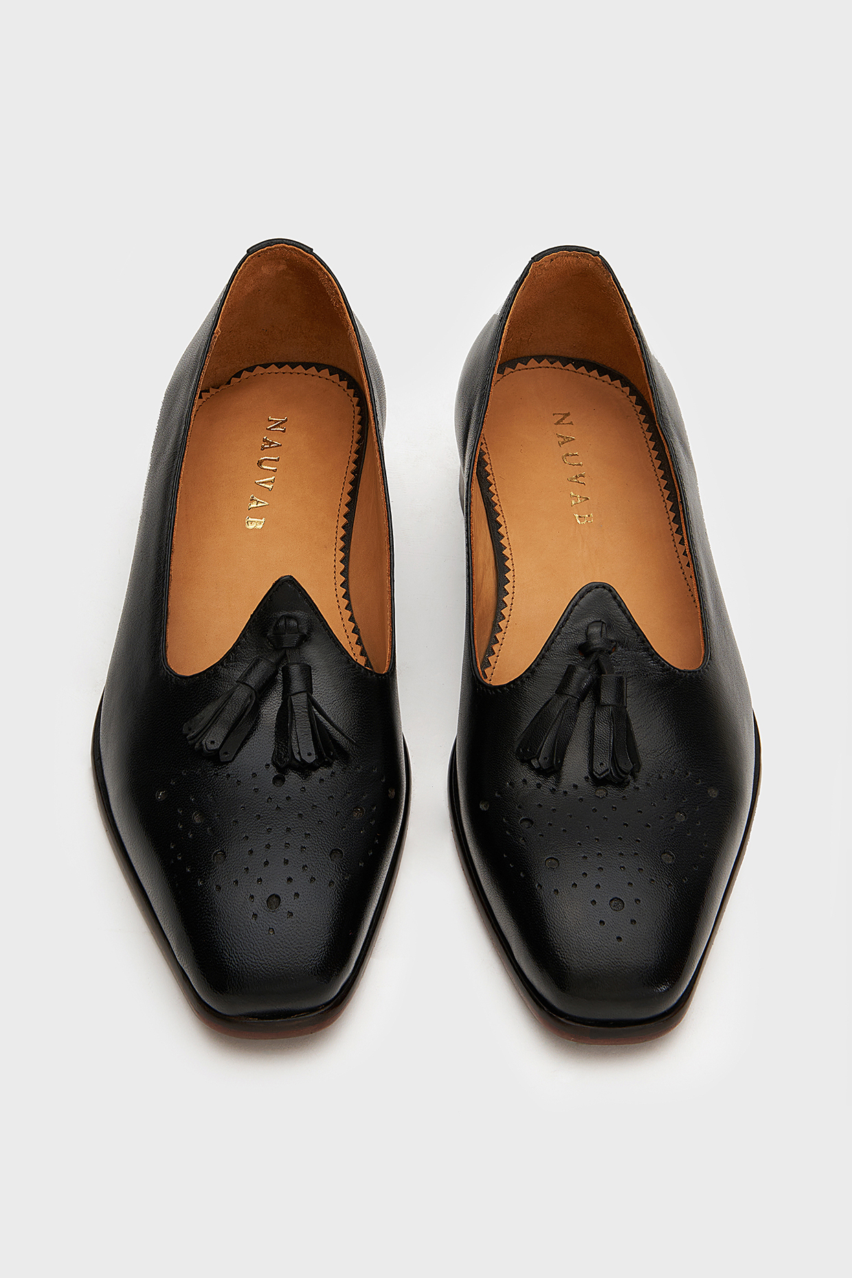 Black Leather Mojris by Nauvab