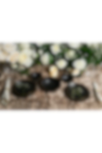 Matt Black Ceramic Dinner Plate by Home Struck at Pernia's Pop Up Shop