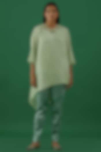 Mint Embellished Tunic Set by 5 Elements Apparel at Pernia's Pop Up Shop