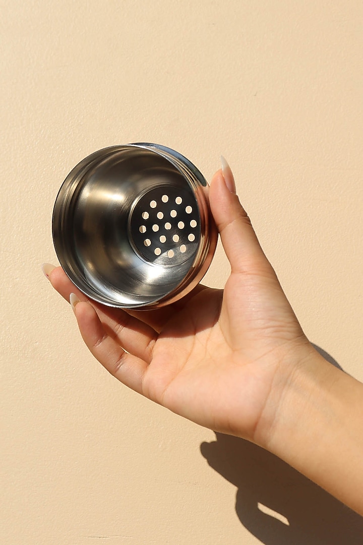 Grey Stainless Steel Cocktail Shaker by Muun Home at Pernia's Pop Up Shop