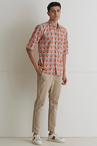Pink Floral Shirt by Artless