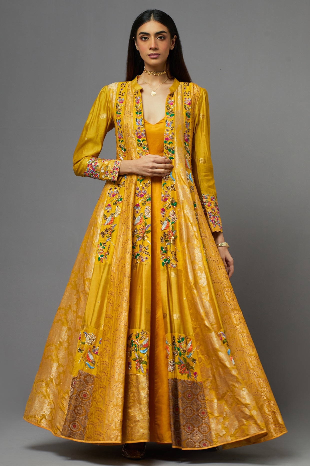 Shop Cape Anarkali for Women Online from India s Luxury Designers 2024