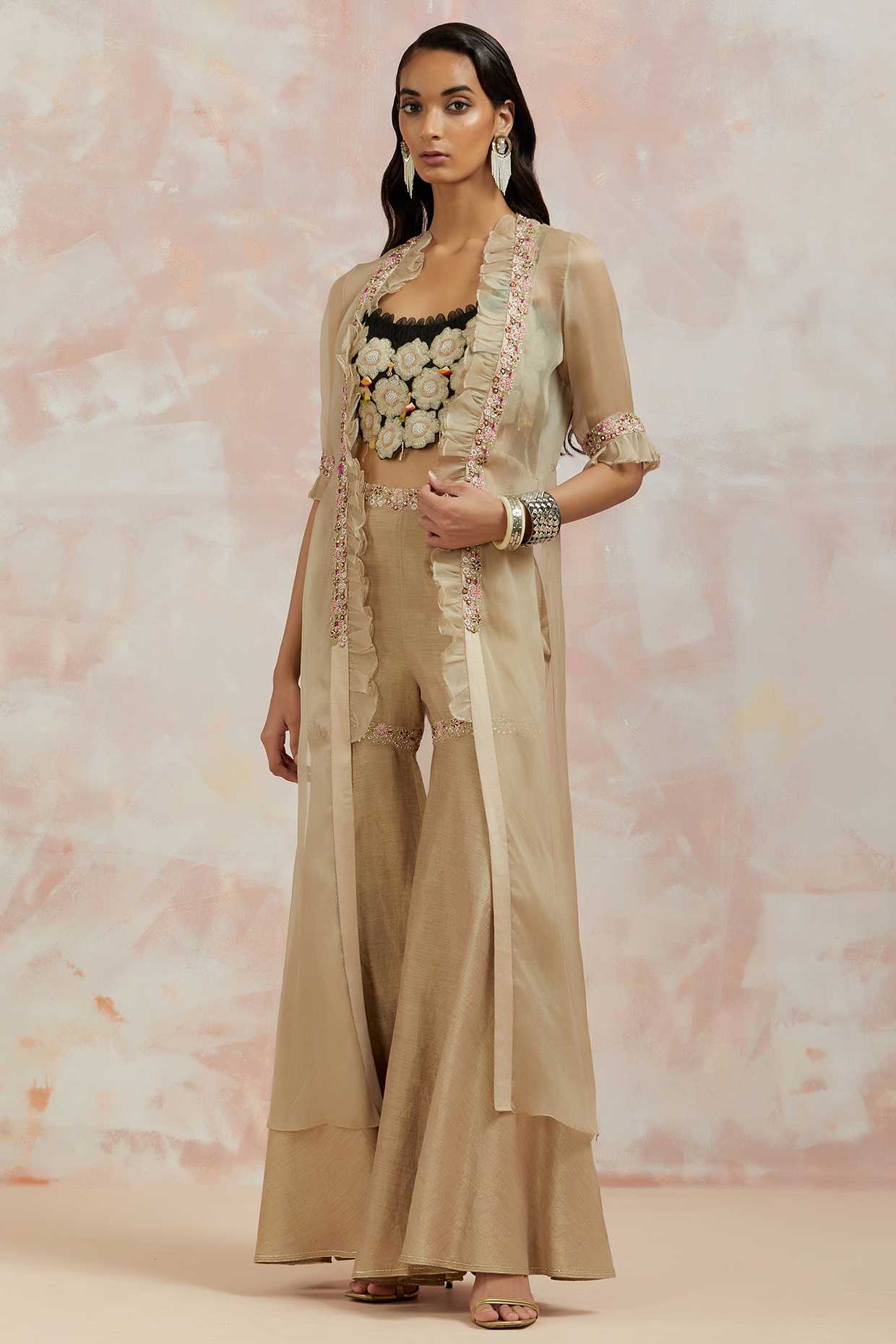 Nude discount cape jacket