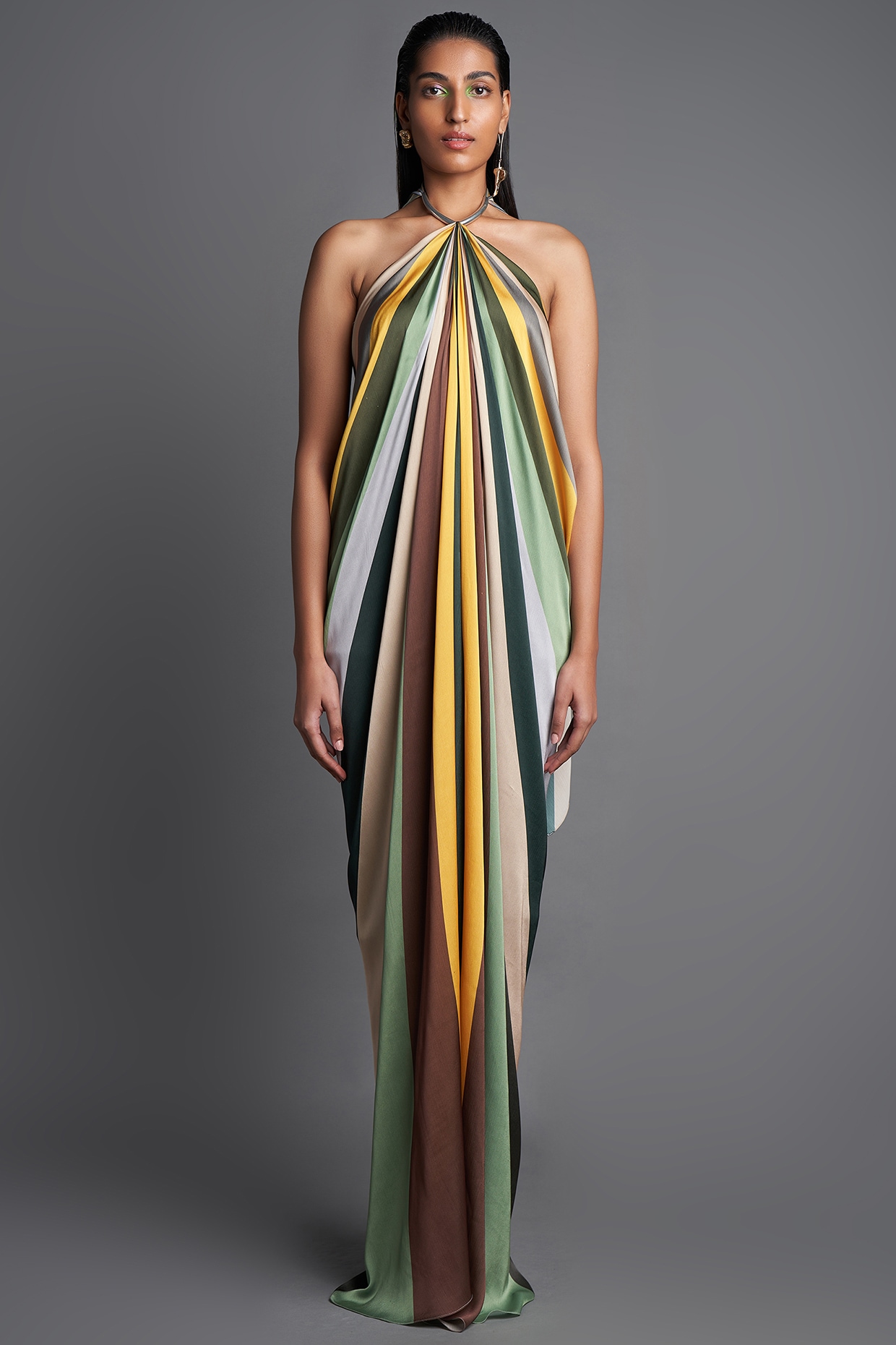 ぽつ　アメリ　dress ameri PUFF TULLE TOP LAYERED DRESS