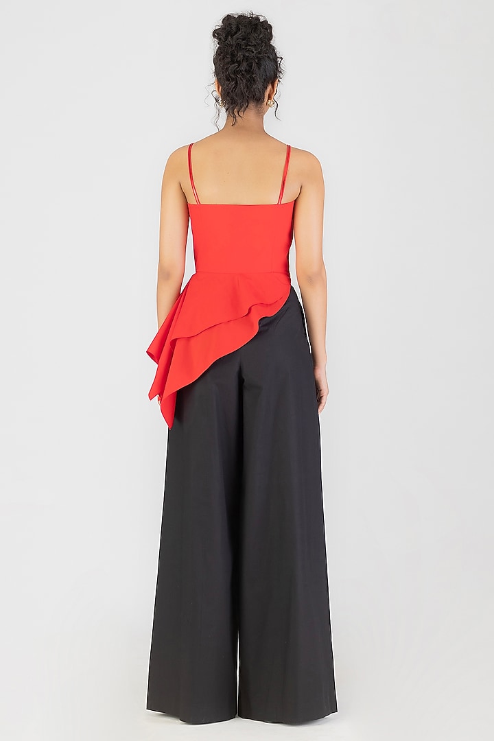 Magma Poplin Metallic Corset Top by Amit Aggarwal at Pernia's Pop Up Shop