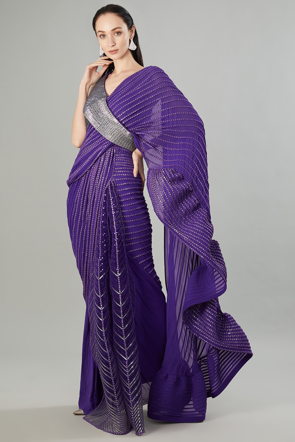 Gown out hotsell of saree