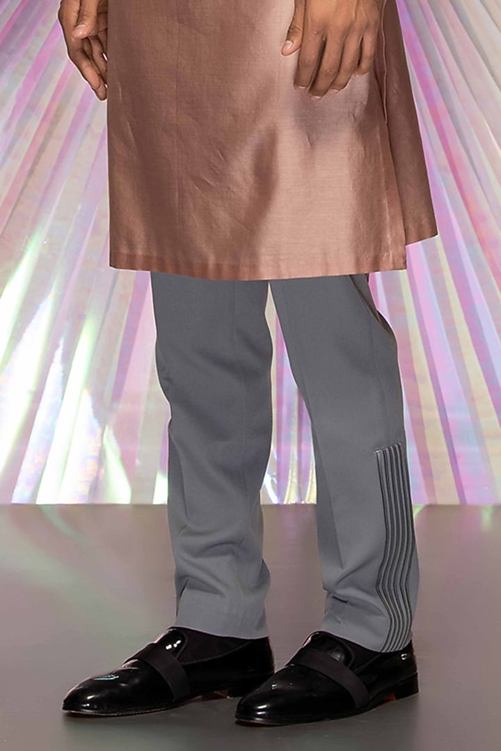 Multi-Colored Satin Crepe Waistcoat by Amit Aggarwal Men at Pernia's Pop Up Shop