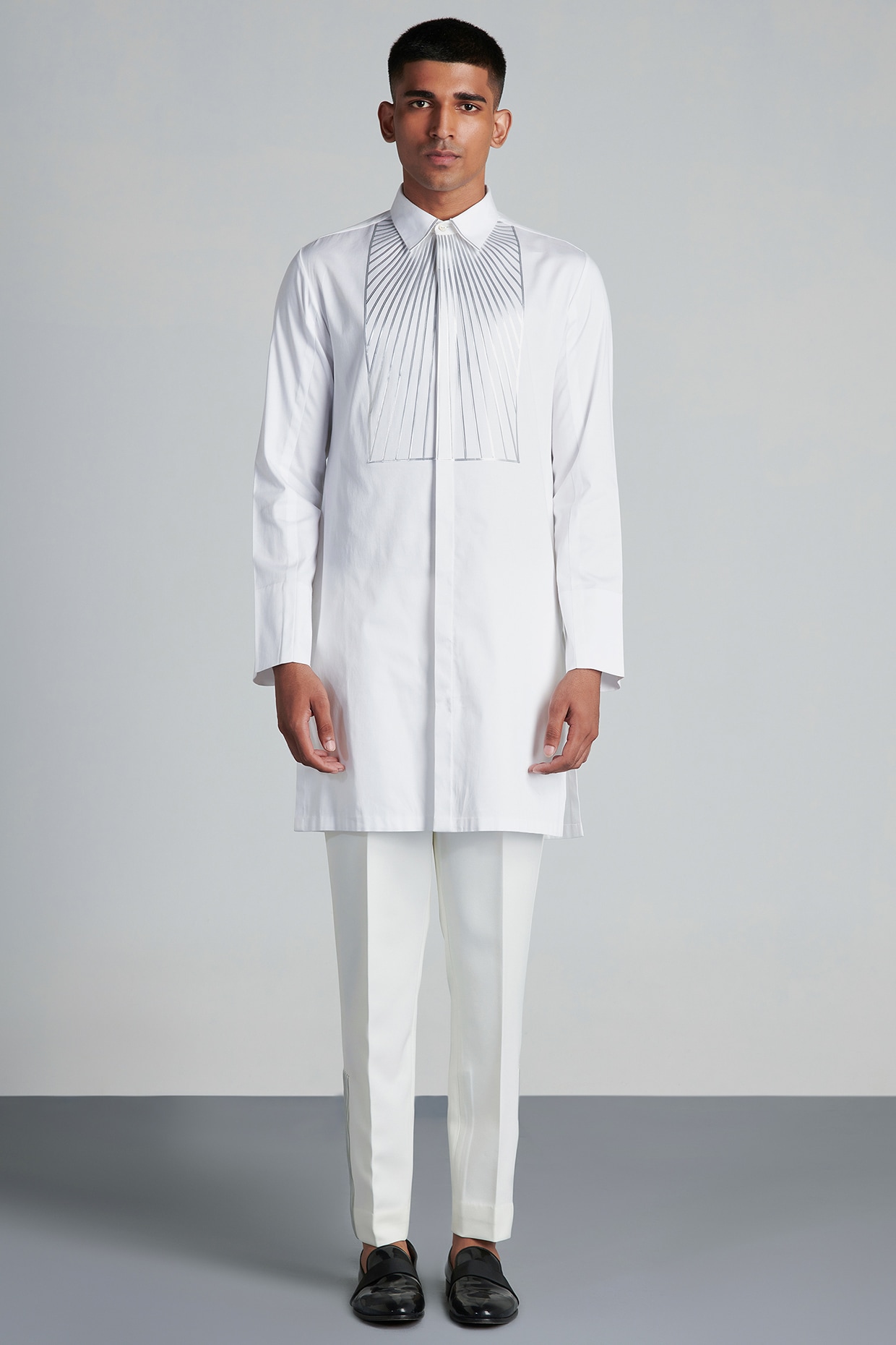 White longline shirt mens outlet