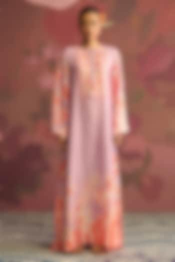 Lavender Silk Kaftan by Archana Shah at Pernia's Pop Up Shop