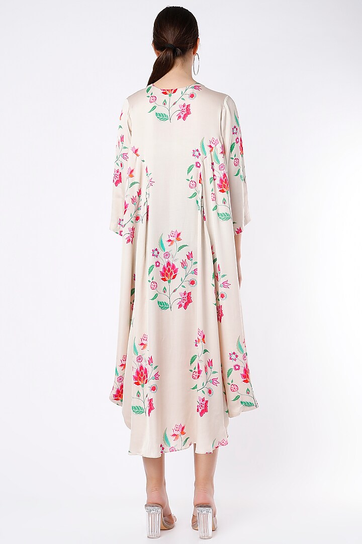 Off White Printed Tunic by Archana Shah at Pernia's Pop Up Shop