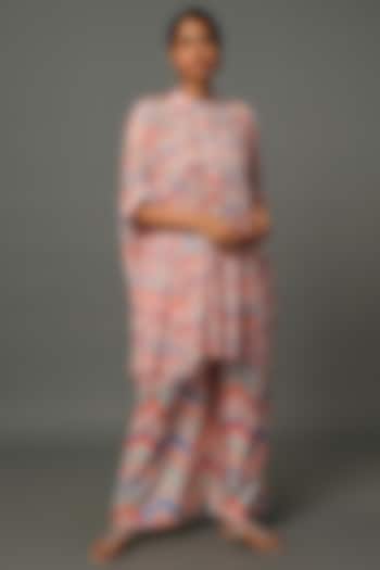 Multi-Colored Printed Kurta Set by Archana Shah at Pernia's Pop Up Shop