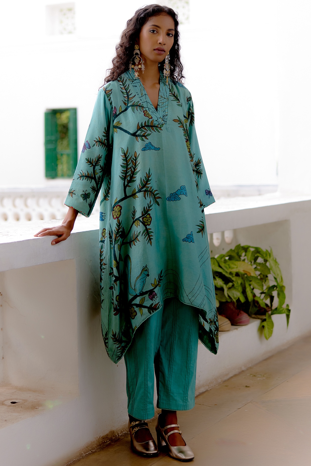 Kalamkari kurtis online usa top