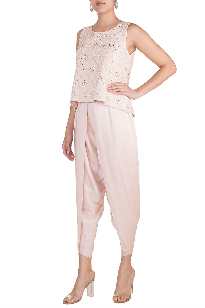 Pink Dhoti Pants by Aarti Mahtani at Pernia's Pop Up Shop