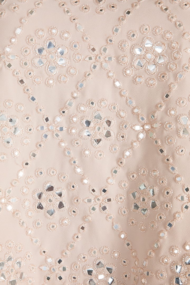 Pink Embellished Swing Top by Aarti Mahtani at Pernia's Pop Up Shop