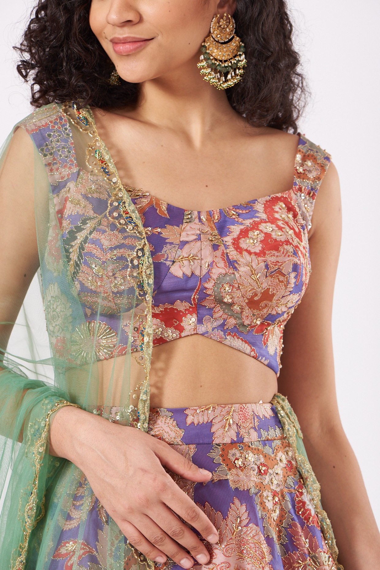 Magenta Color Silk Box Pleated Lehenga – Sulbha Fashions