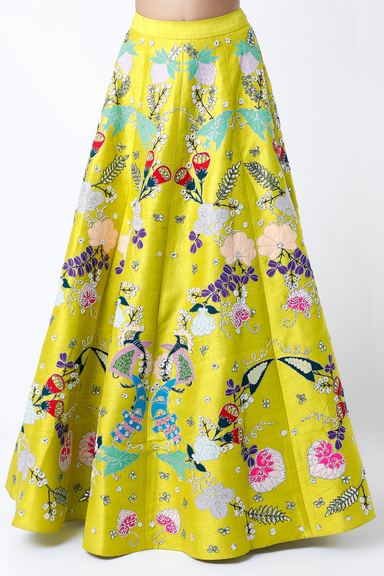 Limeline lehenga top