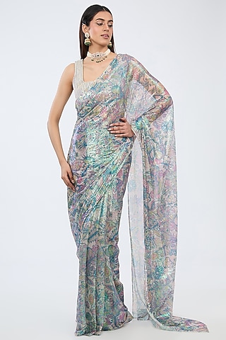 Buy Transparent Saree for Women Online from India's Luxury