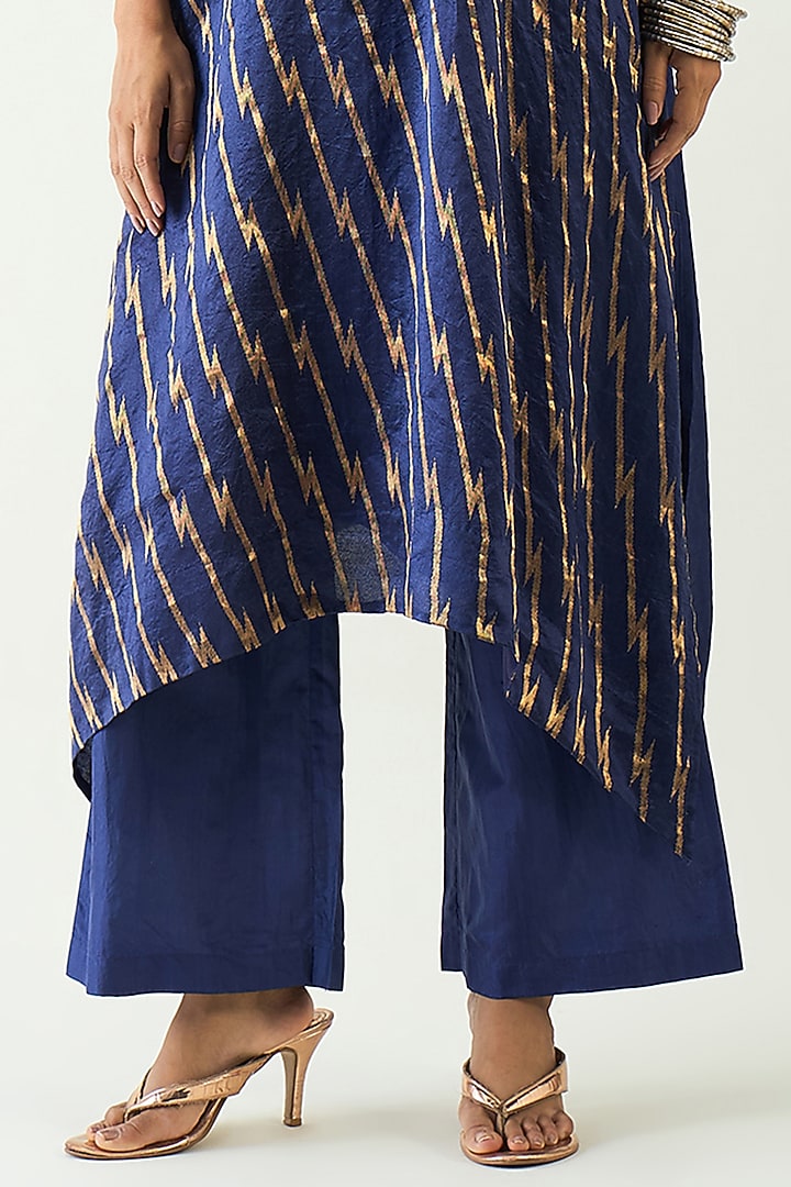 Purple Silk Kaftan Set by Shivani Bhargava at Pernia's Pop Up Shop