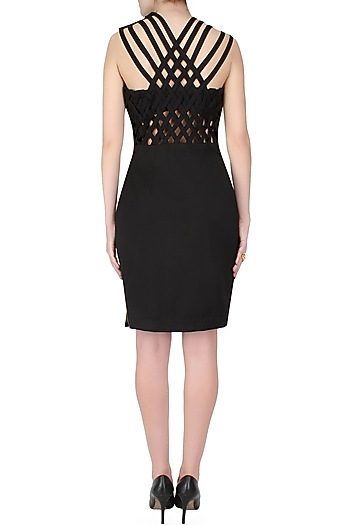 Black And Gold Cutdaana Embroidered Cross Over Dress Available Only At Pernia S Pop Up Shop Aawa e gadhi maiya tu singer :