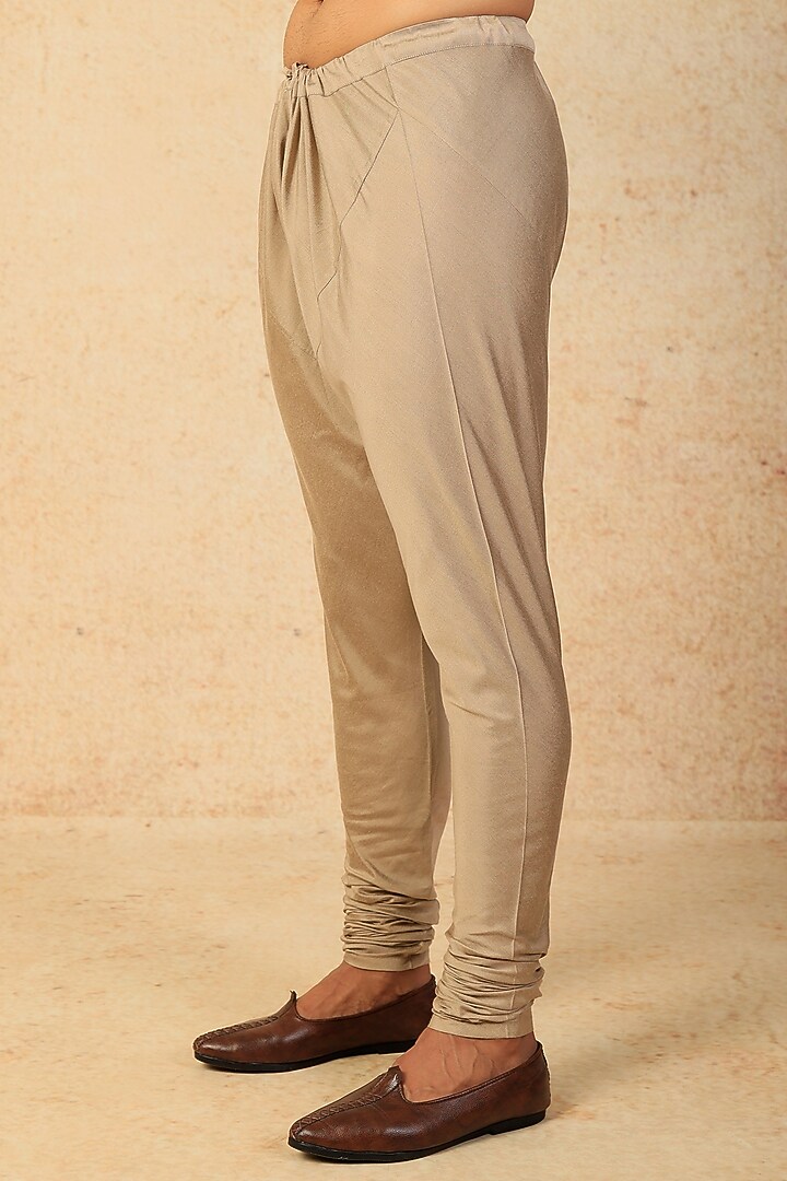 Grey Silk Printed Bundi Jacket Set by Abhishek Gupta Men at Pernia's Pop Up Shop