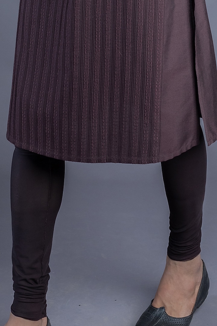 Navy Blue Cotton Silk Thread Embroidered Bundi Jacket Set by Abhishek Gupta Men at Pernia's Pop Up Shop
