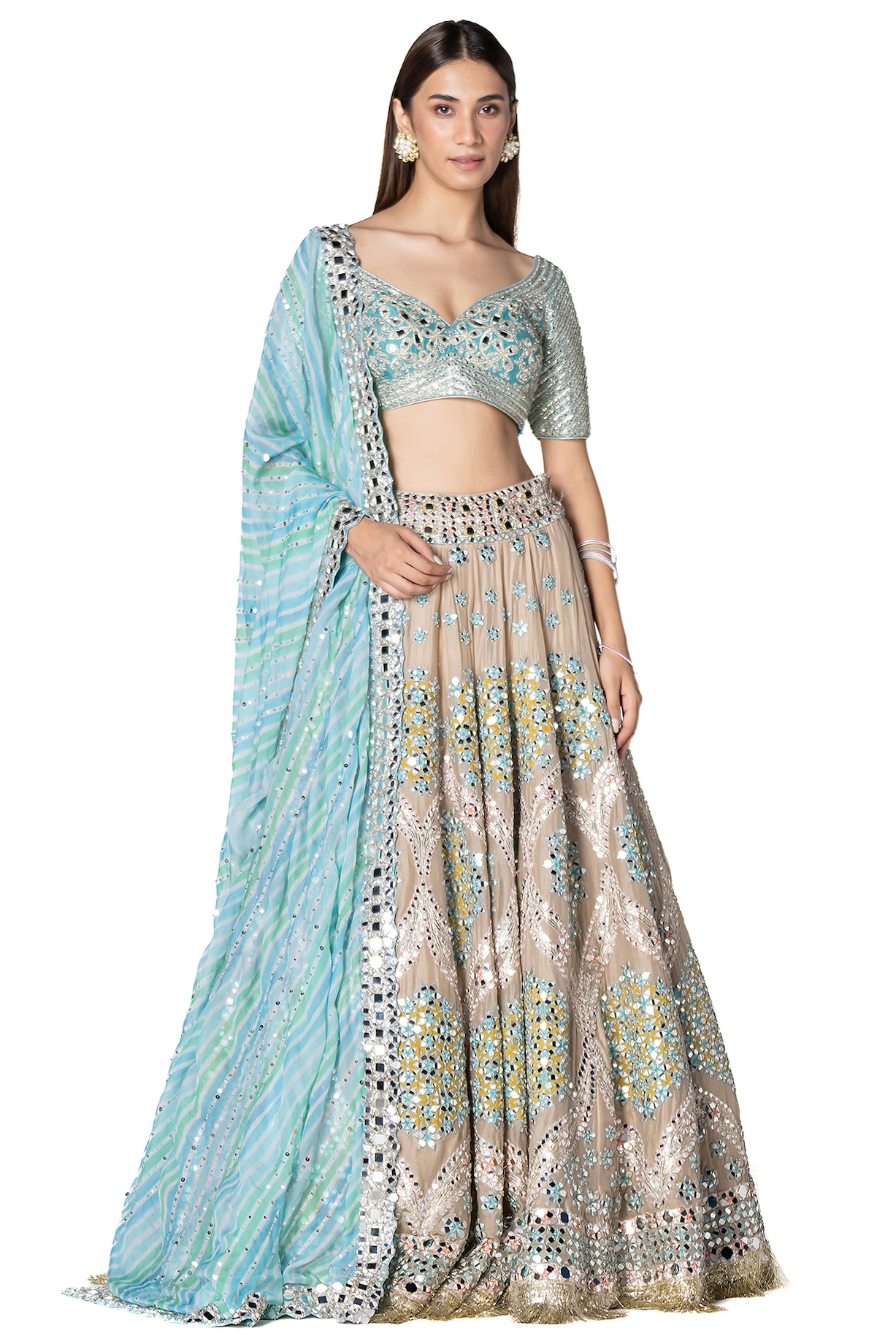ChalinaBBAndra knit - Light grey melange