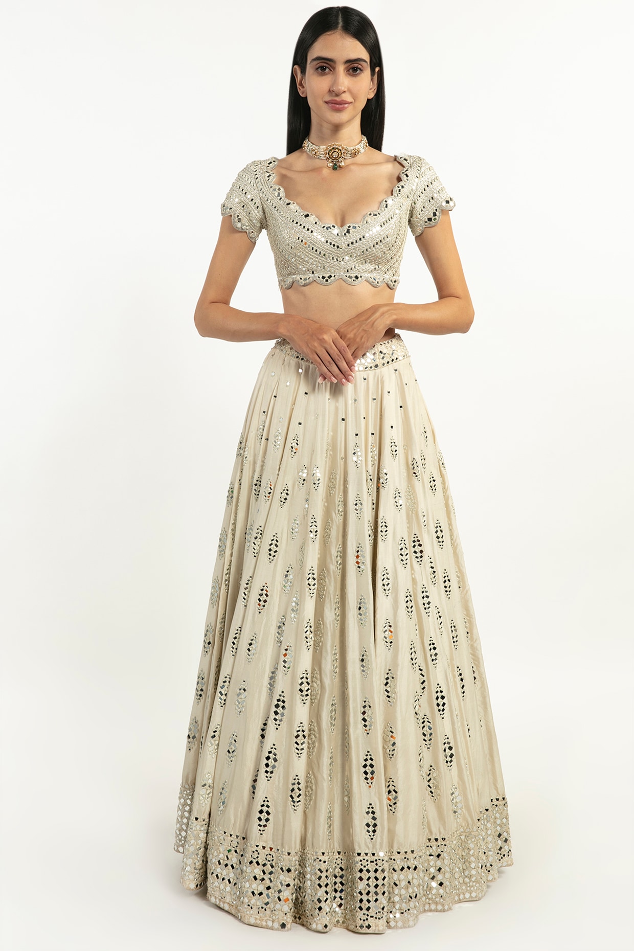 The first ever bridal couture collection by designer Abhinav Mishra