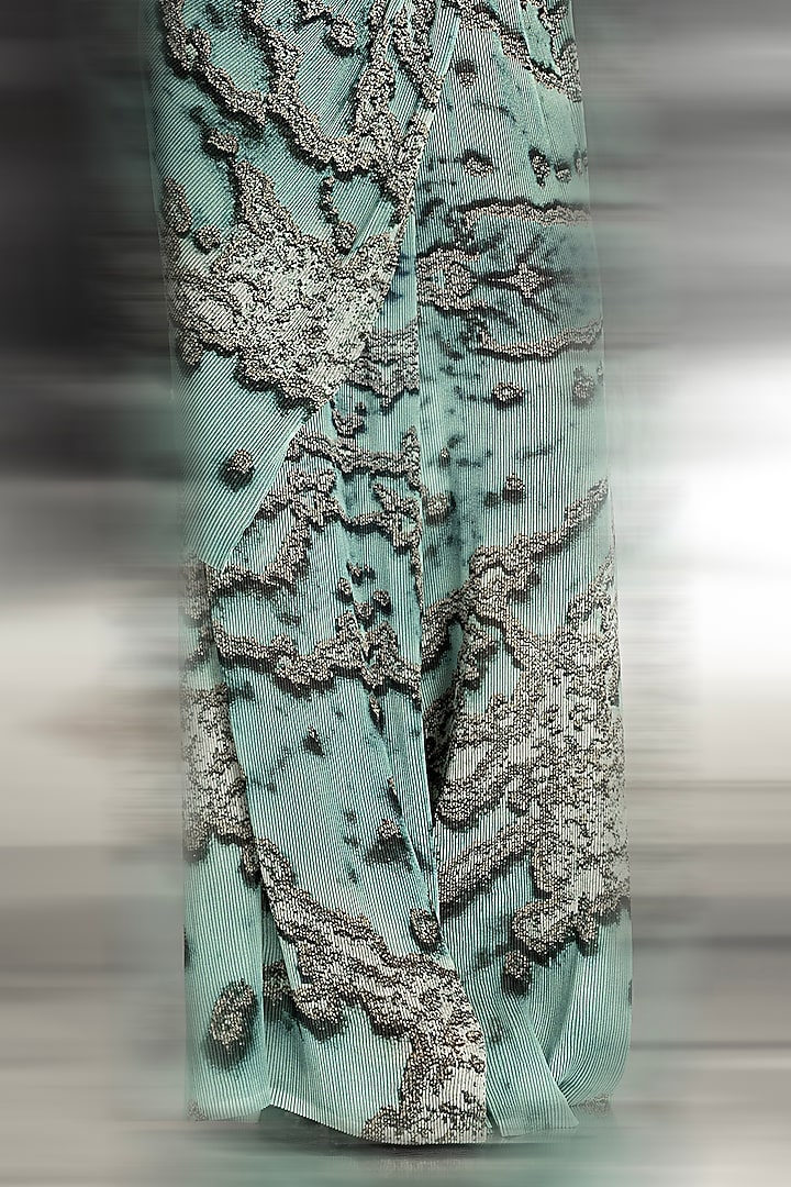 Coast Poly Georgette Printed Top by Abhishek Sharma at Pernia's Pop Up Shop