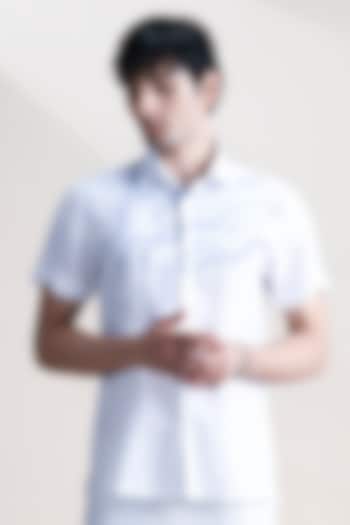 White Linen Shirt by Abkasa
