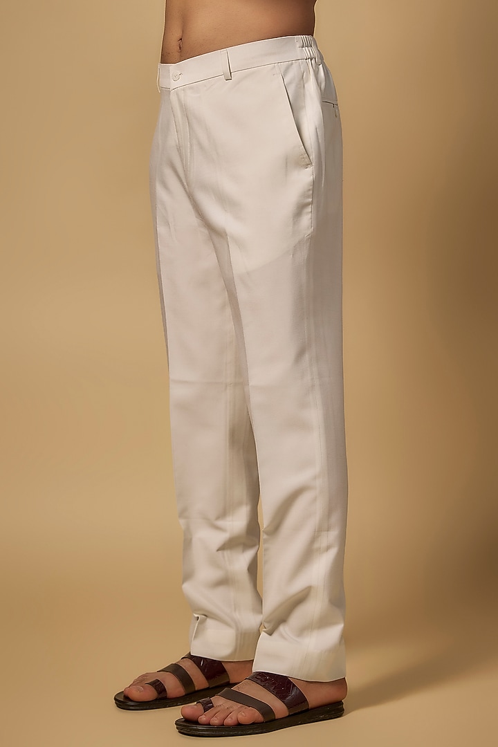 Wine Raw Silk Kurta Set by Abkasa at Pernia's Pop Up Shop