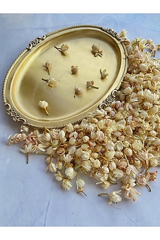 Gold Brass Tray by Abel House