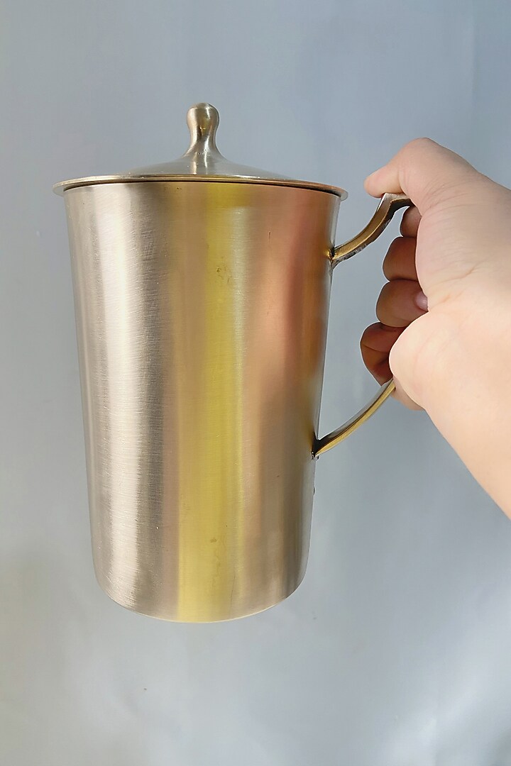 Bronze Kansa Pitcher Jug, by Abel House at Pernia's Pop Up Shop