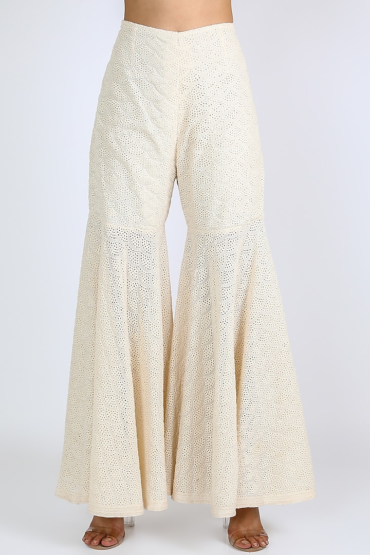 Lemon Yellow Gharara Set by azuli by nikki at Pernia's Pop Up Shop