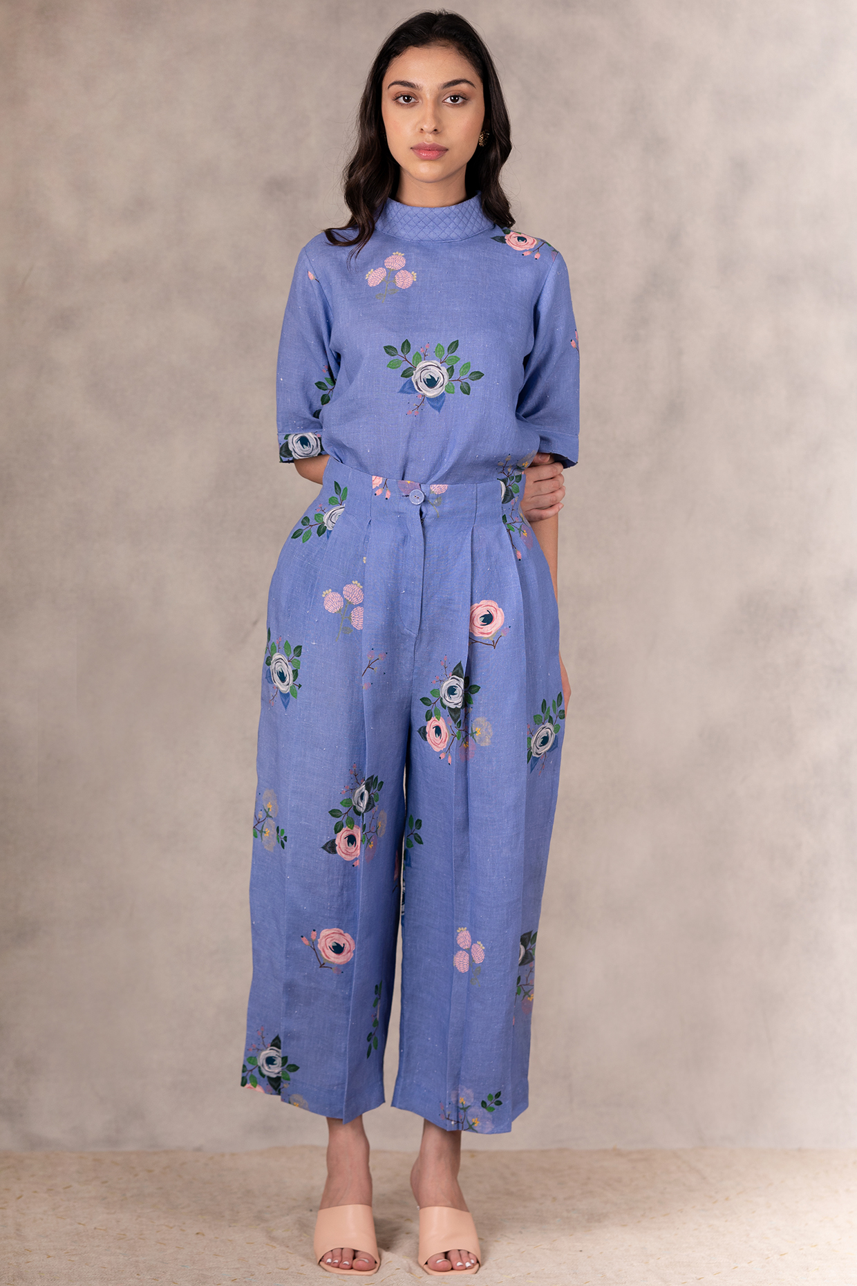 Twilight Printed Pants by Arcvsh by Pallavi Singh at Pernia's Pop Up Shop