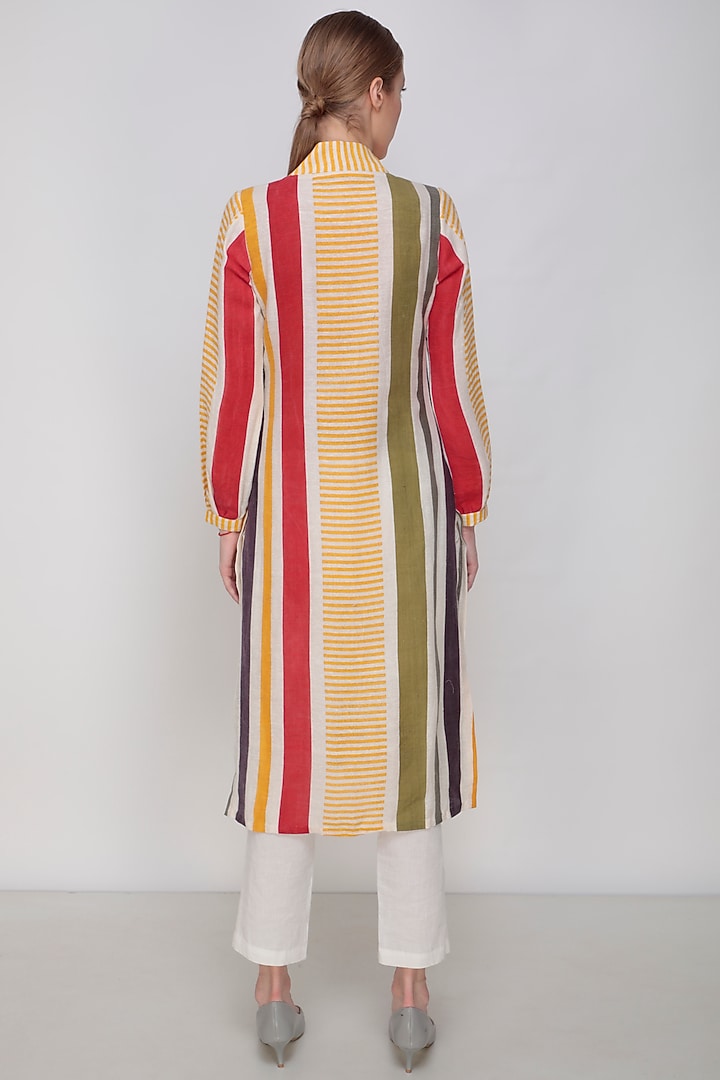 Multi Colored Printed Tunic Set by Arcvsh by Pallavi Singh at Pernia's Pop Up Shop