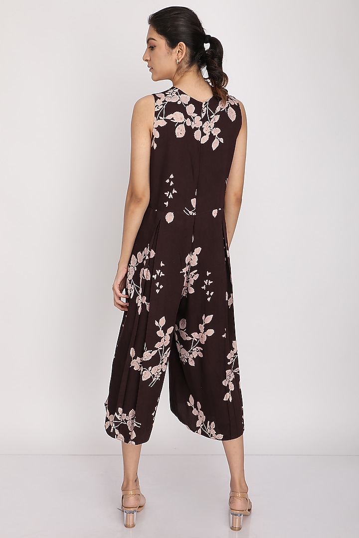 Linen Printed Jacket Set by Arcvsh by Pallavi Singh at Pernia's Pop Up Shop
