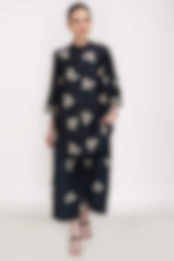 Indigo Printed Co-Ord Set by Arcvsh by Pallavi Singh at Pernia's Pop Up Shop