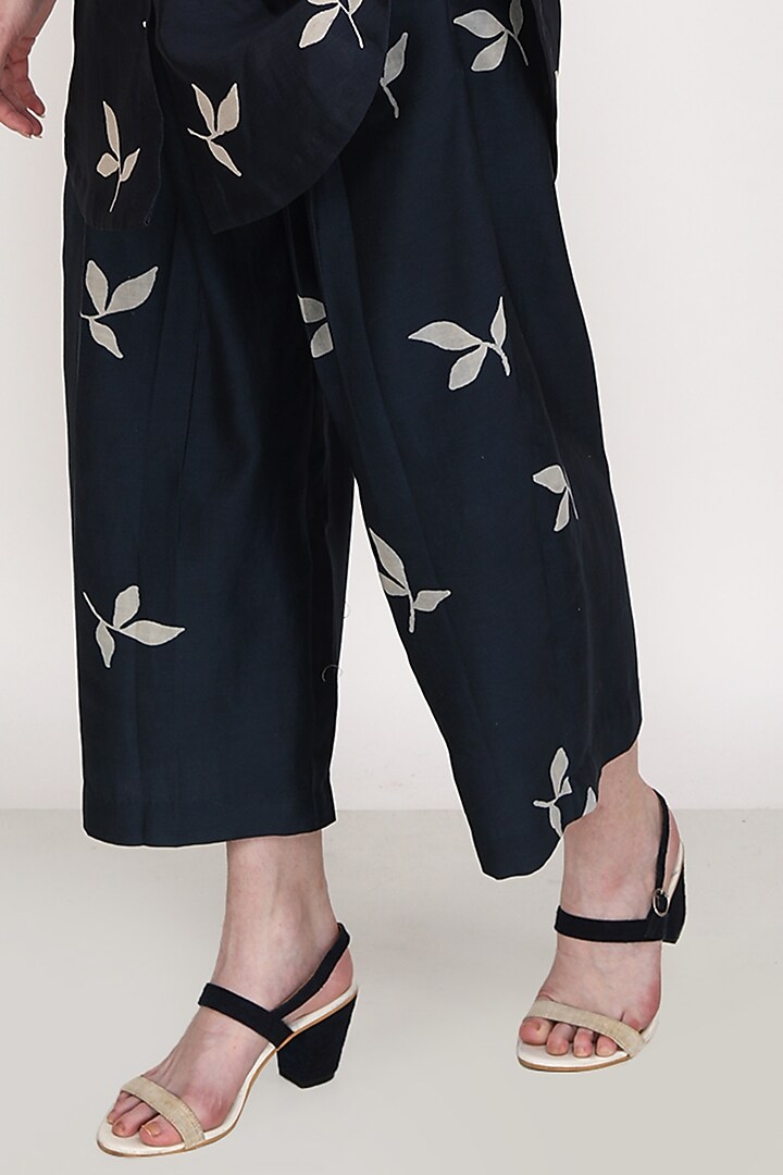 Indigo Printed Co-Ord Set by Arcvsh by Pallavi Singh at Pernia's Pop Up Shop
