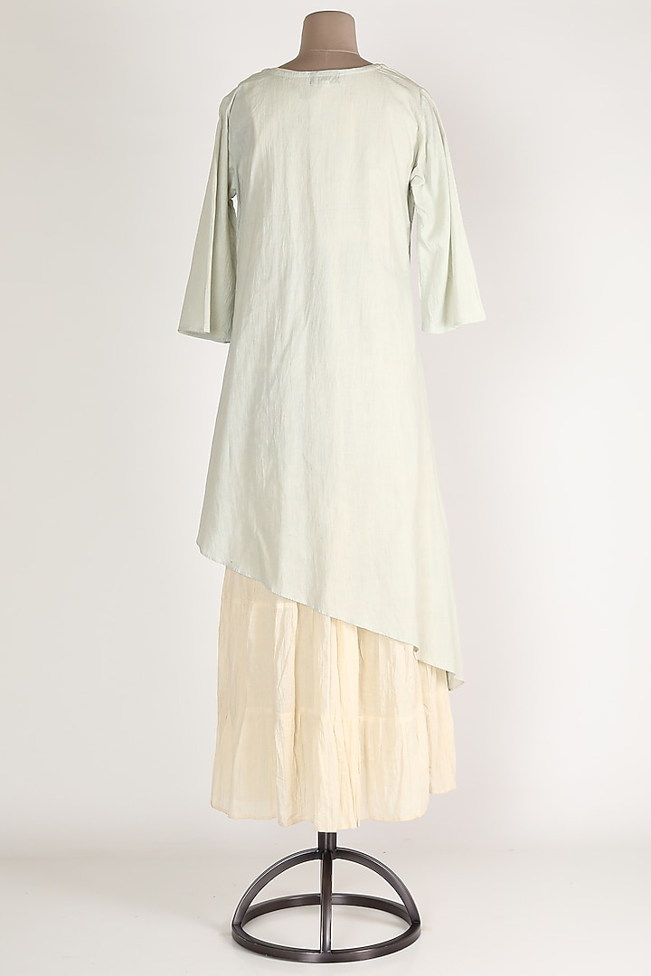 Grey & White Tunic Set by Adara By Sheytal at Pernia's Pop Up Shop